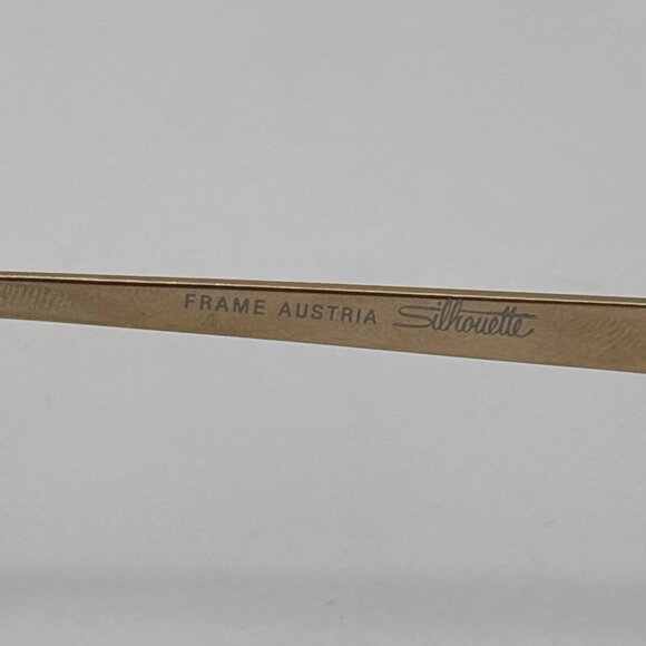 Vintage Silhouette Women's Eyeglasses Frames M 1644/20 V 6017 53-17-135 READ - Picture 7 of 8